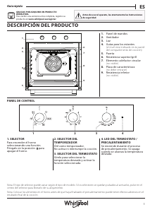 Manual de uso Whirlpool OMR35HR0B Horno