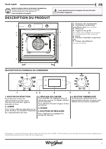 Manual Whirlpool OMR551CR0X Oven
