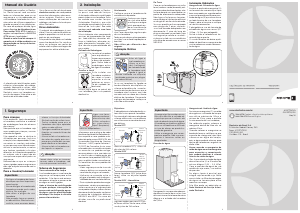 Manual Electrolux LAC09 Máquina de lavar roupa