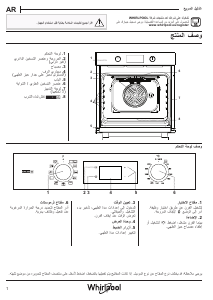 Handleiding Whirlpool OMSR58CU1SB Oven