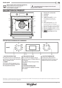 Mode d’emploi Whirlpool OMSR58RU1SB Four