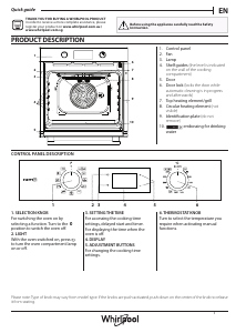 Handleiding Whirlpool OMSR58RU1SB Oven