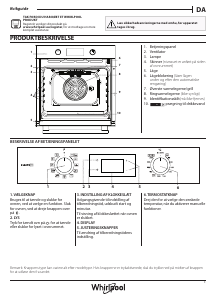 Brugsanvisning Whirlpool OMSR58RU1SB Ovn