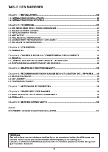 Mode d’emploi Whirlpool WME 3611 W Réfrigérateur