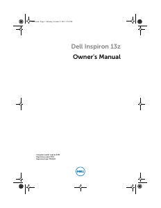 Manual Dell Inspiron 13z-5323 Laptop