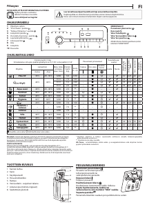 Käyttöohje Whirlpool TDLR 7231BS EU Pesukone