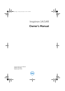 Handleiding Dell Inspiron 14R 5421 Laptop