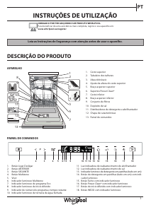 Manual Whirlpool WIP 4O33 PLE S Máquina de lavar roupa
