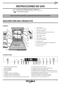 Manual de uso Whirlpool WIP 4O33 PLE S Lavadora