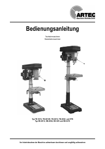 Bedienungsanleitung Artec TB-20/24 Tischbohrmaschine
