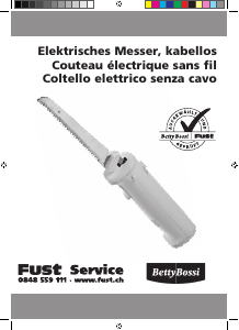 Manuale Betty Bossi 25704 Coltello elettrico