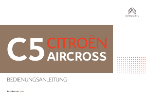 Bedienungsanleitung Citroën C5 Aircross (2018)