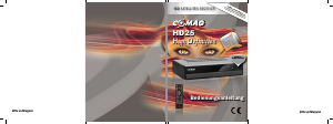 Bedienungsanleitung Comag HD25 Digital-receiver