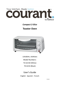 Handleiding Courant TO-621K Oven