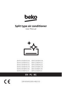 Наръчник BEKO BEHPG 180 Климатик