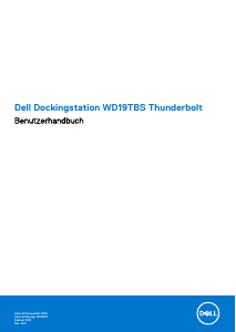 Bedienungsanleitung Dell WD19TBS Dockingstation