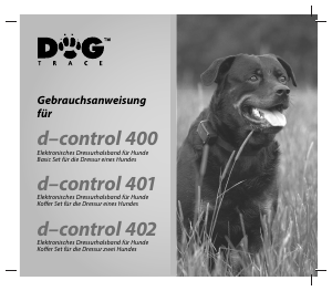 Bedienungsanleitung Dogtrace d-control 400 Elektronische halsband