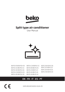 Manual de uso BEKO BEVPG 090 Aire acondicionado