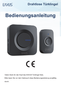Bedienungsanleitung EAXUS 87540 Türklingel