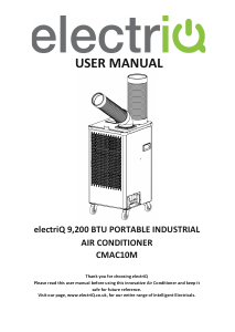 Handleiding ElectriQ CMAC10M Airconditioner