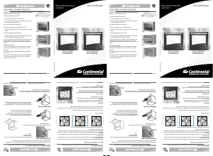 Manual Continental HC6030ZI0 Forno