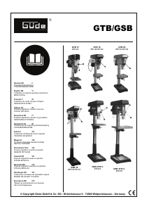 Handleiding Güde GSB 25 R+L Kolomboormachine