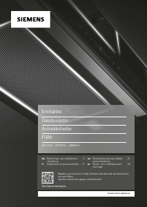 Käyttöohje Siemens LB57574 Liesituuletin