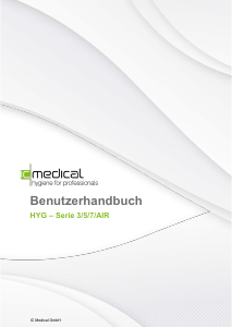 Bedienungsanleitung IC Medical HYG 5 Desinfektionsgerät