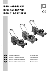 Mode d’emploi Ikra IBRM 46S-BS575IS Tondeuse à gazon