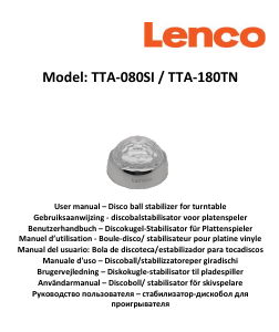 Handleiding Lenco TTA-180TN Discobal