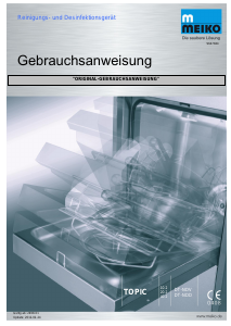 Bedienungsanleitung Meiko Topic 20.2 Geschirrspüler