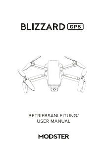 Handleiding Modster Blizzard GPS Drone