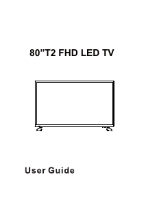 Manual Cello C80238T2 LED Television