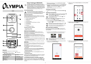 Bedienungsanleitung Olympia VDB 824YA Türklingel