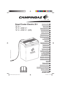 Használati útmutató Campingaz SmartCooler Electric 25L Hűtőláda