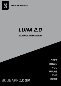 Bedienungsanleitung Scubapro Luna 2.0 Tauchcomputer