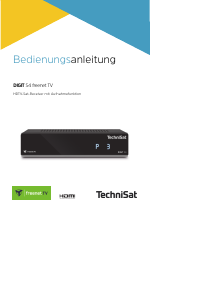 Bedienungsanleitung TechniSat DIGIT S4 freenet TV Digital-receiver