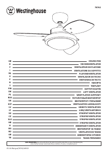 Handleiding Westinghouse 7876240 Plafondventilator