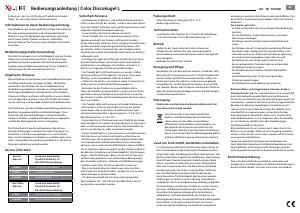 Handleiding X4-Life 701068 Discobal