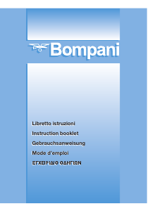 Manuale Bompani BO05208E Lavatrice