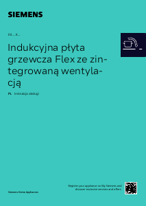 Instrukcja Siemens EX801LX67E Płyta do zabudowy