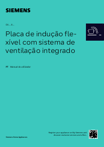 Manual Siemens EX875LX67E Placa
