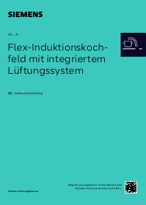 Bedienungsanleitung Siemens EX875LX67E Kochfeld