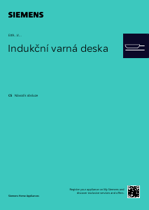 Manuál Siemens EX975LVV1E Varná deska