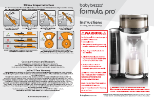 Manual Baby Brezza Formula Pro Formula Maker