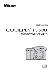 Bedienungsanleitung Nikon Coolpix P7800 Digitalkamera