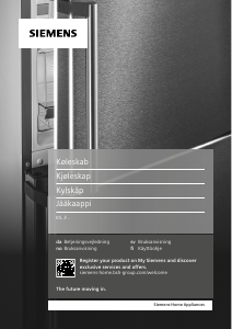 Bruksanvisning Siemens KS36FPIDP Kjøleskap