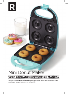 Handleiding Ricardo Mini Donutmaker