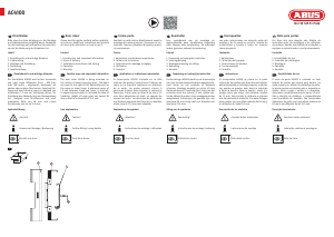 Handleiding Abus AC4100 Deurdranger