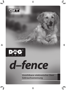 Bedienungsanleitung Dogtrace d-fence Elektronische halsband